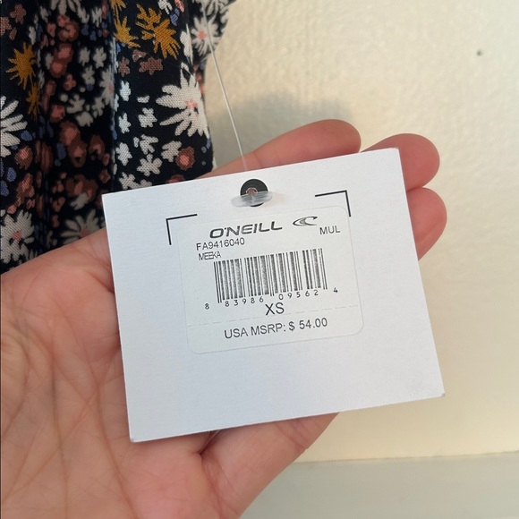 O’NEILL Meeks Floral Midi Dress size women’s XS, NWT! - Picture 6 of 8